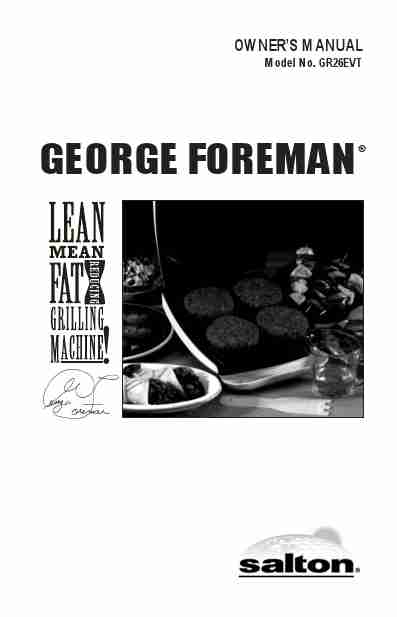 George Foreman Kitchen Grill GR26EVT-page_pdf